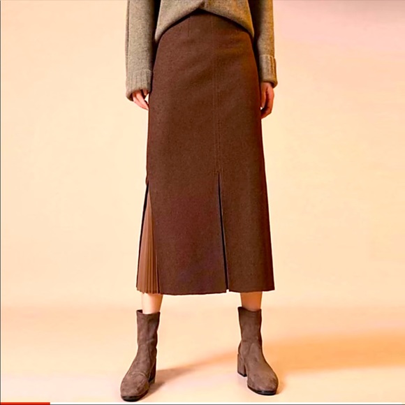 Wool blend skirt - Picture 4 of 11